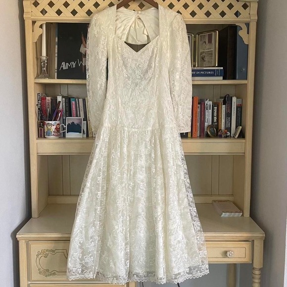 Gunne Sax Dresses & Skirts - Vintage Gunne Sax by Jessica McClintock Wedding Dress